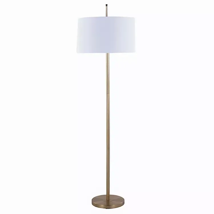 Kirklands Home Floor Lamps|Cassie Floor Lamp Gold