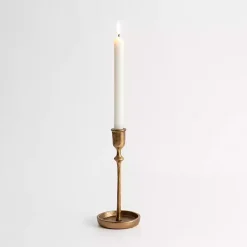 Discount Cast Iron Taper Candle Holder, 10 in. Candle Holders