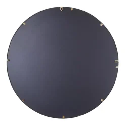 Kirklands Home Decorative Mirrors|Gold Circular Inset Round Wall Mirror