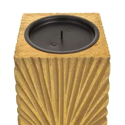 Hot Distressed Sunburst Candle Holders, Set of 3 Candle Holders