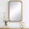 Kirklands Home Decorative Mirrors|Gold Double Frame Wall Mirror