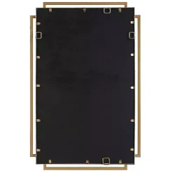 Kirklands Home Decorative Mirrors|Gold Double Frame Wall Mirror