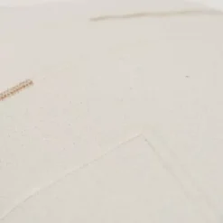 Gold Geometric Woven Lines Throw Pillow Pillows