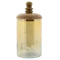 Best Glass Jars, Set of 2 Decorative Bowls & Jars