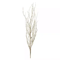 Clearance Glitter Branch Stems, Set of 6 Christmas Arrangements & Garland