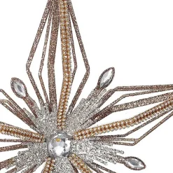 Hot Glittery Bejewelled Star Tree Topper Christmas Tree Decorations