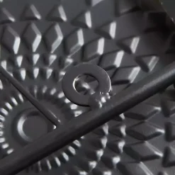 Kirklands Home Wall Plaques|Gray White Metal Connected Circle Wall Plaque Gold