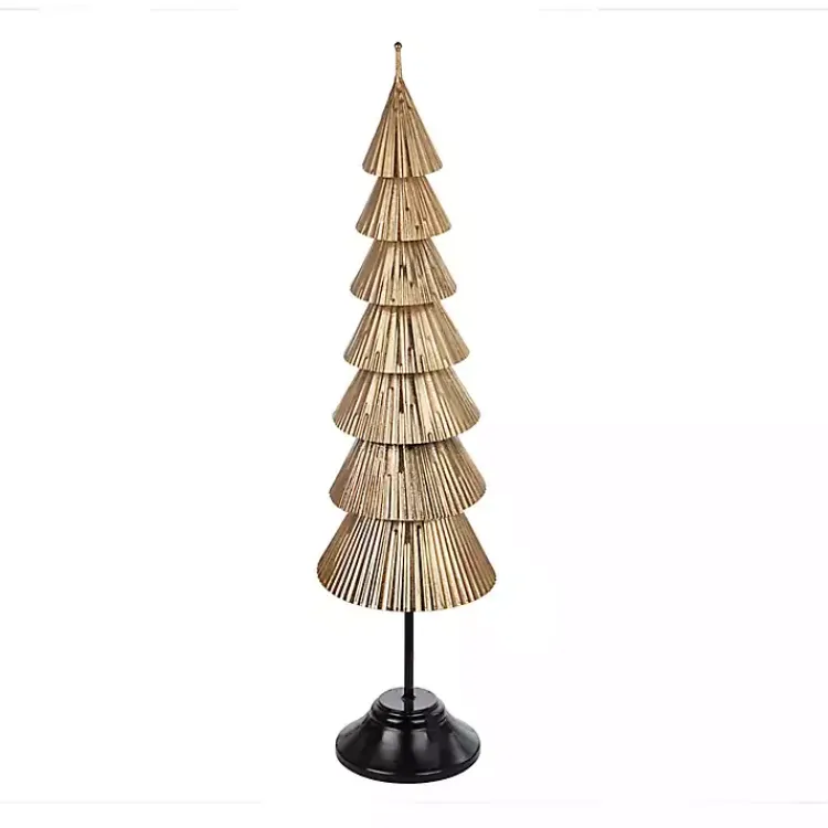 Best Iron Christmas Tree on Black Base, 47 in. Christmas Decorations