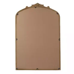 Kirklands Home Decorative Mirrors|Gold Lilbeth Baroque Beaded Wall Mirror