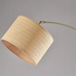 Kirklands Home Floor Lamps|Metal Arched Floor Lamp Gold