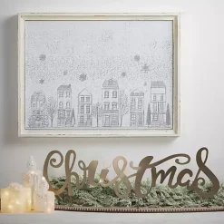 Hot Metal Christmas Tabletop Sign Christmas Decorations