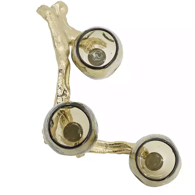 Hot Metal Driftwood Votive Candle Holder Candle Holders