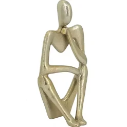 Hot Metal Pondering Figure I Sculpture Statues & Figurines