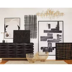 Kirklands Home Table Lamps|Gold Metal Smoked Glass Shade Table Lamp Gray