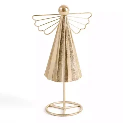 Metal Tabletop Angel, 11 in. Christmas Decorations