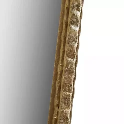 Kirklands Home Decorative Mirrors|Gold Mia Textured Arch Wall Mirror