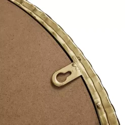 Kirklands Home Decorative Mirrors|Gold Mia Textured Arch Wall Mirror