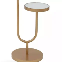 Kirklands Home Accent & End Tables|Mirrored High-Low Accent Table Gold
