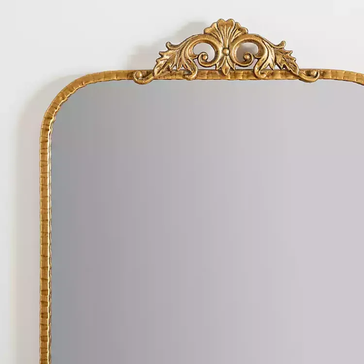 Kirklands Home Decorative Mirrors|Gold Ornate Carved Large Wall Mirror
