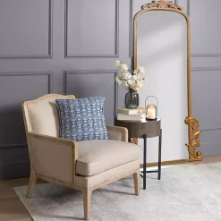 Kirklands Home Decorative Mirrors|Gold Ornate Scroll Bordeaux Leaner Mirror