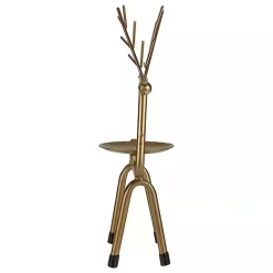 Reindeer Pillar Candle Holder, 10 in. Christmas Decorations