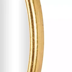 Kirklands Home Decorative Mirrors|Gold Round Baroque Wall Mirror