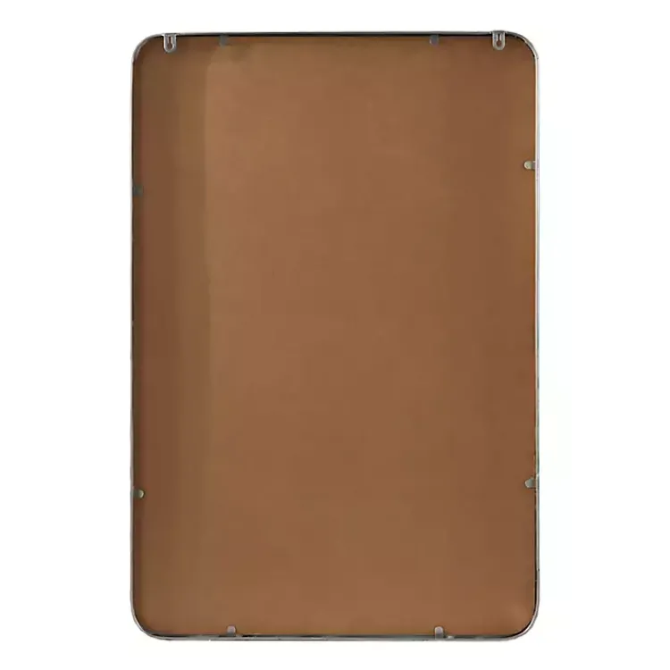 Kirklands Home Decorative Mirrors|Gold Rounded Rectangle Wall Mirror