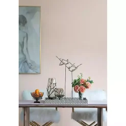 New Gold Tipped Walnut Wood Glass Bowl Decorative Bowls & Jars