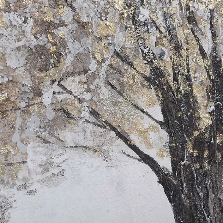 Kirklands Home Framed Art|Gold Tree Rice Paper Framed Art Print