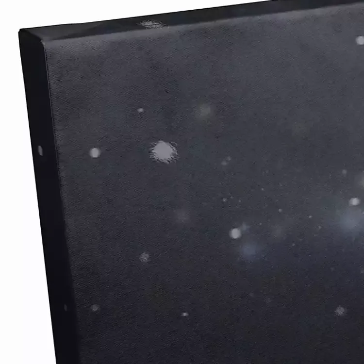 Outlet Gold Tree Winter Landscape Canvas Art Print Christmas Art & Wall Decor