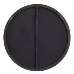 Kirklands Home Decorative Mirrors|Gold Wood Round Frame Mirror