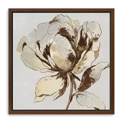 Kirklands Home Framed Art|Golden Blossom II Framed Canvas Art Print