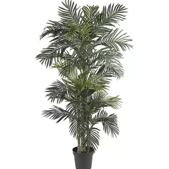 Online Golden Cane Palm Silk Tree, 6.5 ft. Trees & Topiaries