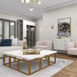 Clearance en Glammed Mirror Decorative Tray Decorative Trays