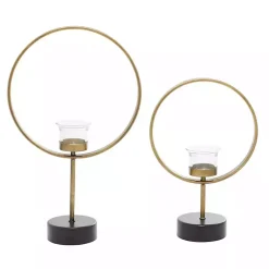 Discount Golden Halo 2-pc. Candle Holder Set Candle Holders
