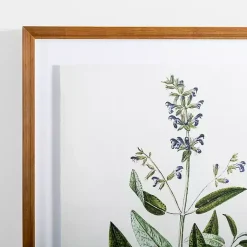 Kirklands Home Framed Art|Golden Leaves Herbs Sage Framed Art Print