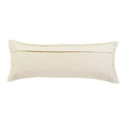 Discount Golden Yellow Riviera Braided Frame Lumbar Pillow Pillows