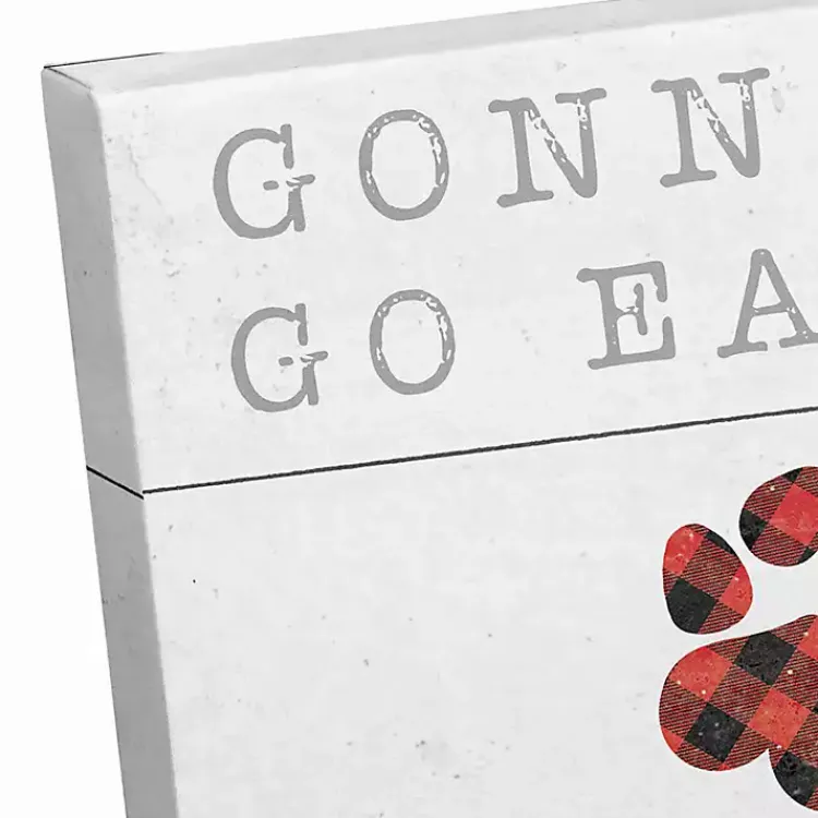 Best Gonna Go Eat Santa's Cookies Canvas Art Print Christmas Art & Wall Decor