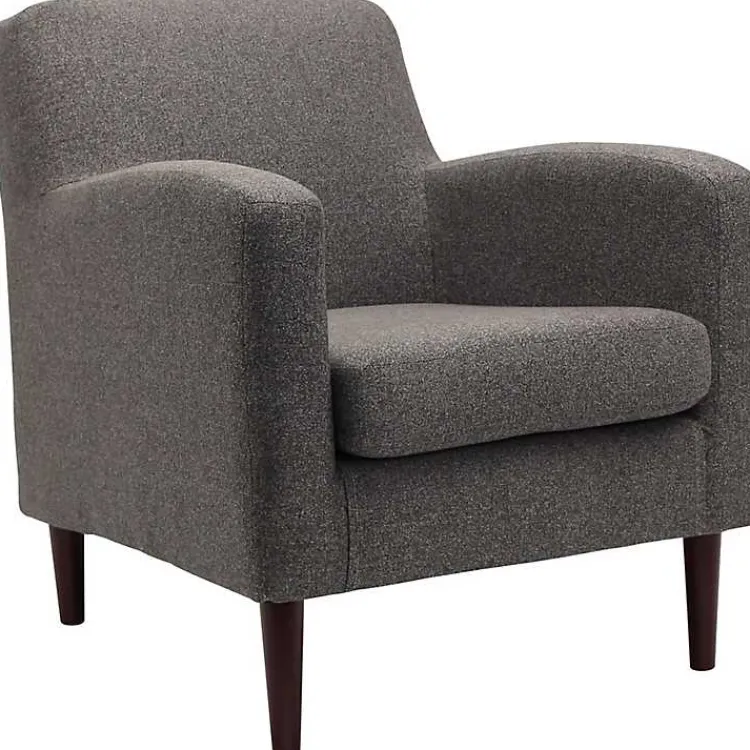 Kirklands Home Accent Chairs|Granite Loft Upholstered Accent Chair Gray