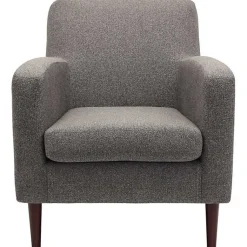 Kirklands Home Accent Chairs|Granite Loft Upholstered Accent Chair Gray