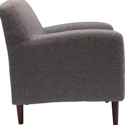 Kirklands Home Accent Chairs|Granite Loft Upholstered Accent Chair Gray