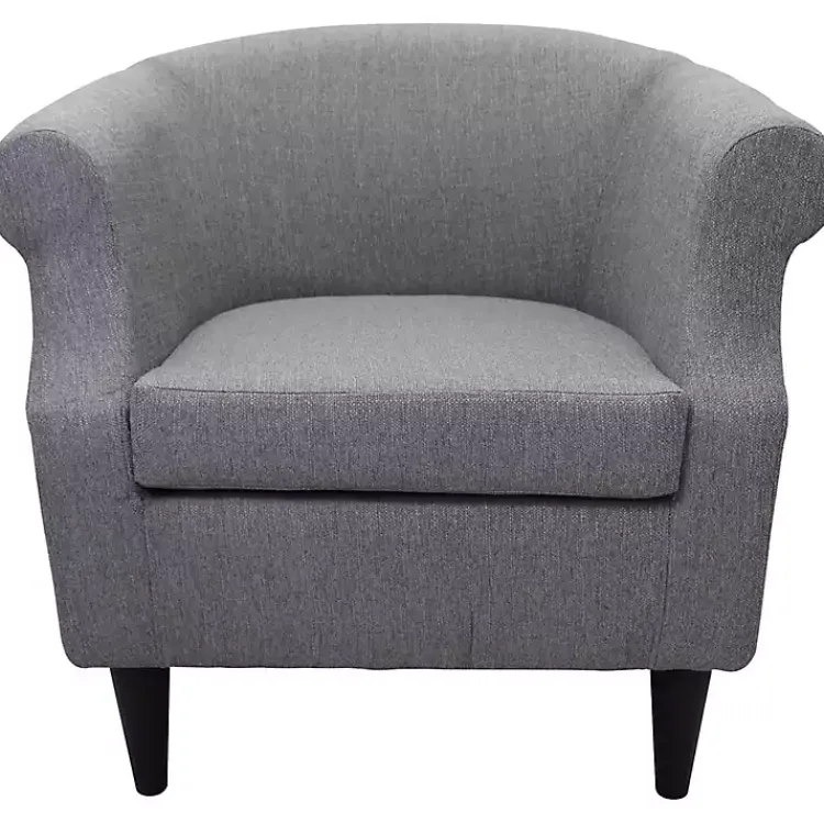 Kirklands Home Accent Chairs|Granite Lorie Accent Chair Gray