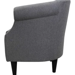 Kirklands Home Accent Chairs|Granite Lorie Accent Chair Gray