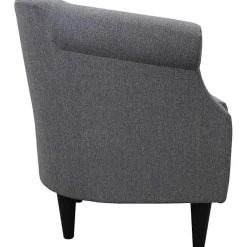 Kirklands Home Accent Chairs|Granite Lorie Accent Chair Gray