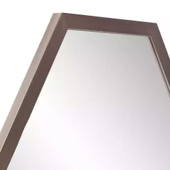 Kirklands Home Decorative Mirrors|Graphite Hexagon Wall Mirror