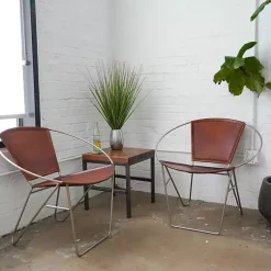 Hot Grass Arrangement in Crackled Silver Pot Arrangements & Greenery