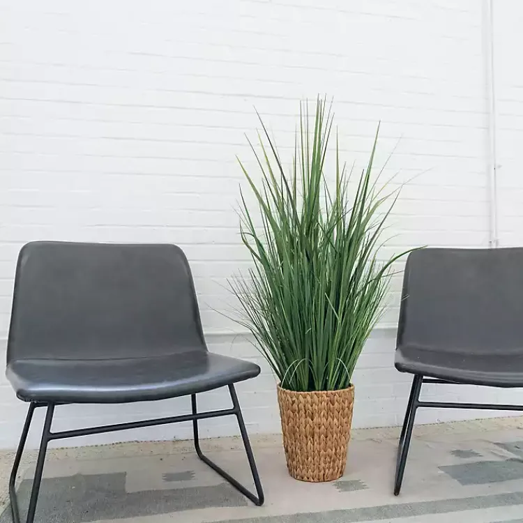 Sale Grass Arrangement in Natural Woven Basket Arrangements & Greenery