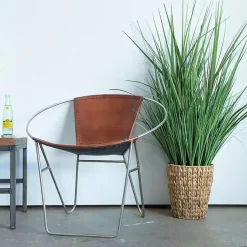 Sale Grass Arrangement in Natural Woven Basket Arrangements & Greenery