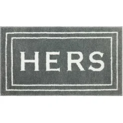 Kirklands Home Bathroom Rugs|& White Gray