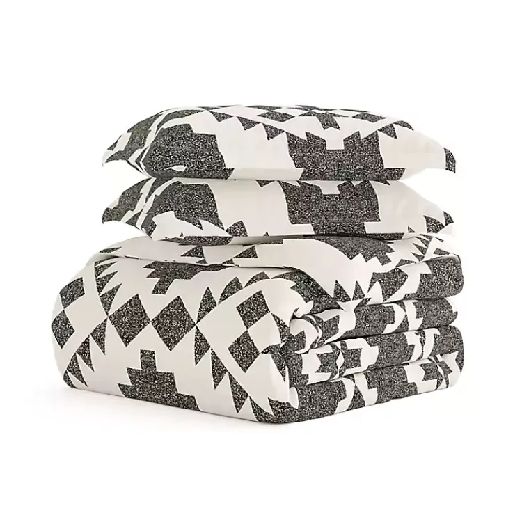 Kirklands Home Duvets|Gray Adobe Diamond 2-pc. Twin Duvet Cover Set